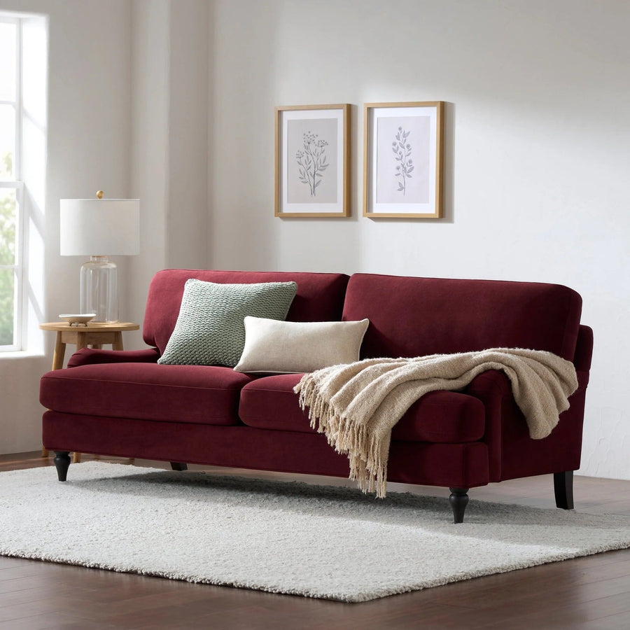 Hampshire 3 Seater Sofa - Berry