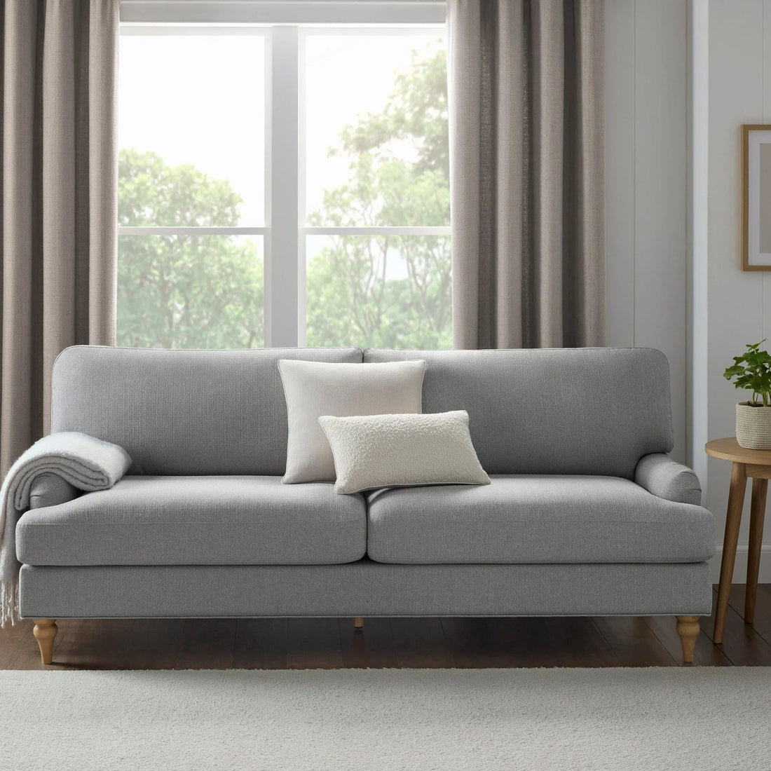 Hampshire 3 Seater Sofa - Mid Grey