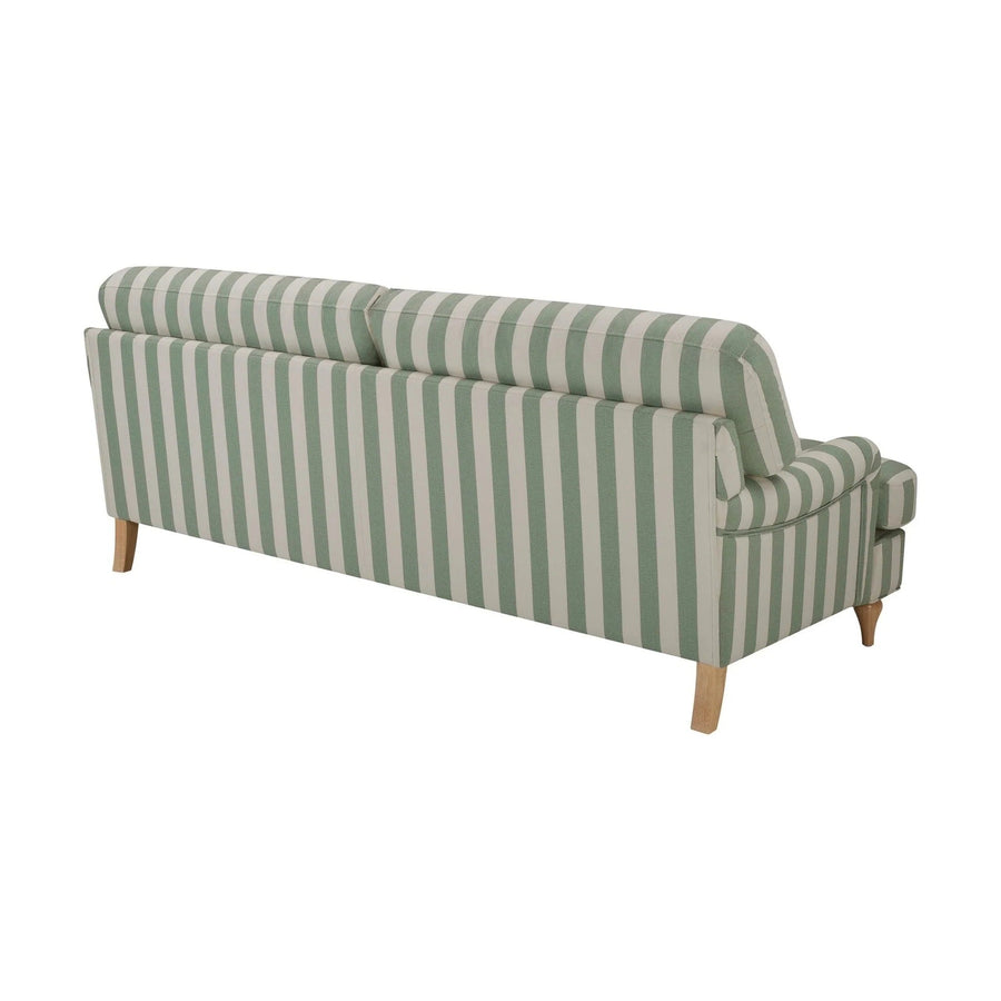 Hampshire 3 Seater Sofa - Green Stripe
