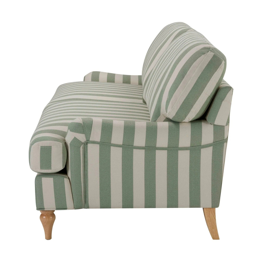 Hampshire 3 Seater Sofa - Green Stripe