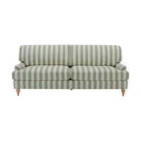 Hampshire 3 Seater Sofa - Green Stripe