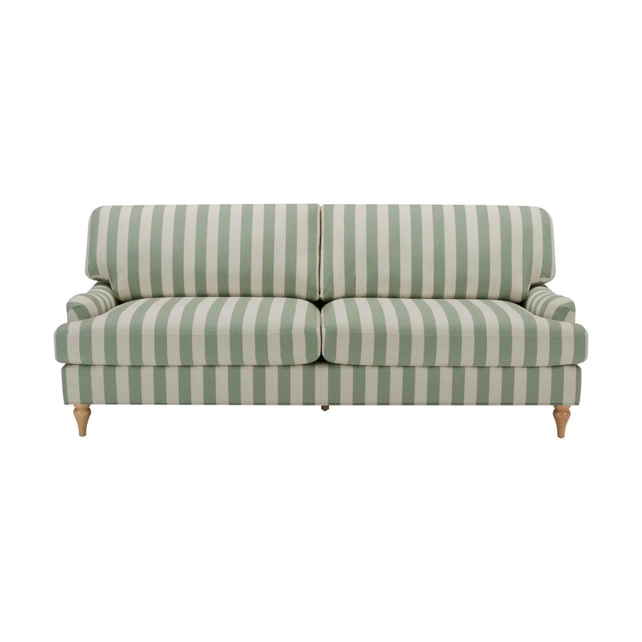 Hampshire 3 Seater Sofa - Green Stripe