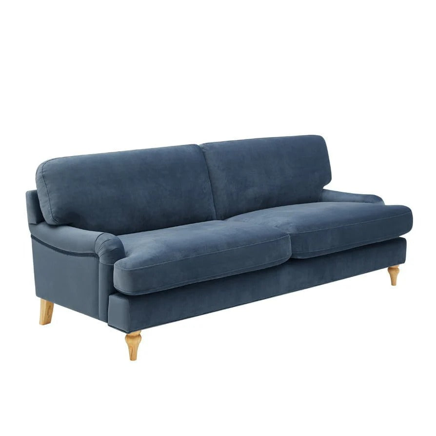 Hampshire 3 Seater Sofa - Mid Blue