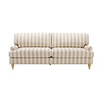 Hampshire 3 Seater Sofa - Natural Stripe
