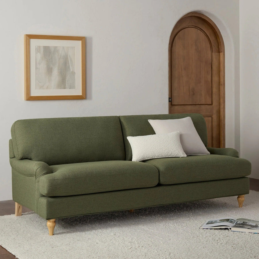 Hampshire 3 Seater Sofa - Woven Green