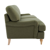 Hampshire 3 Seater Sofa - Woven Green