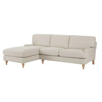Hampshire Left Hand Chaise Sofa - Beige