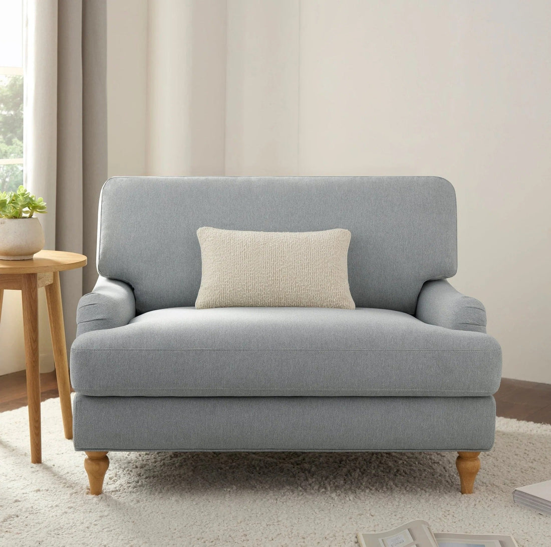 Hampshire Loveseat - Blue Stripe