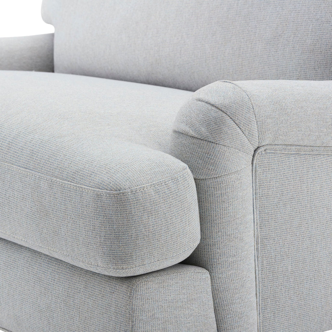 Hampshire Loveseat - Blue Stripe