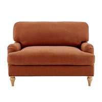 Hampshire Loveseat - Burnt Orange