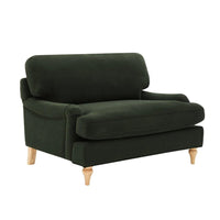 Hampshire Loveseat - Dark Olive Green