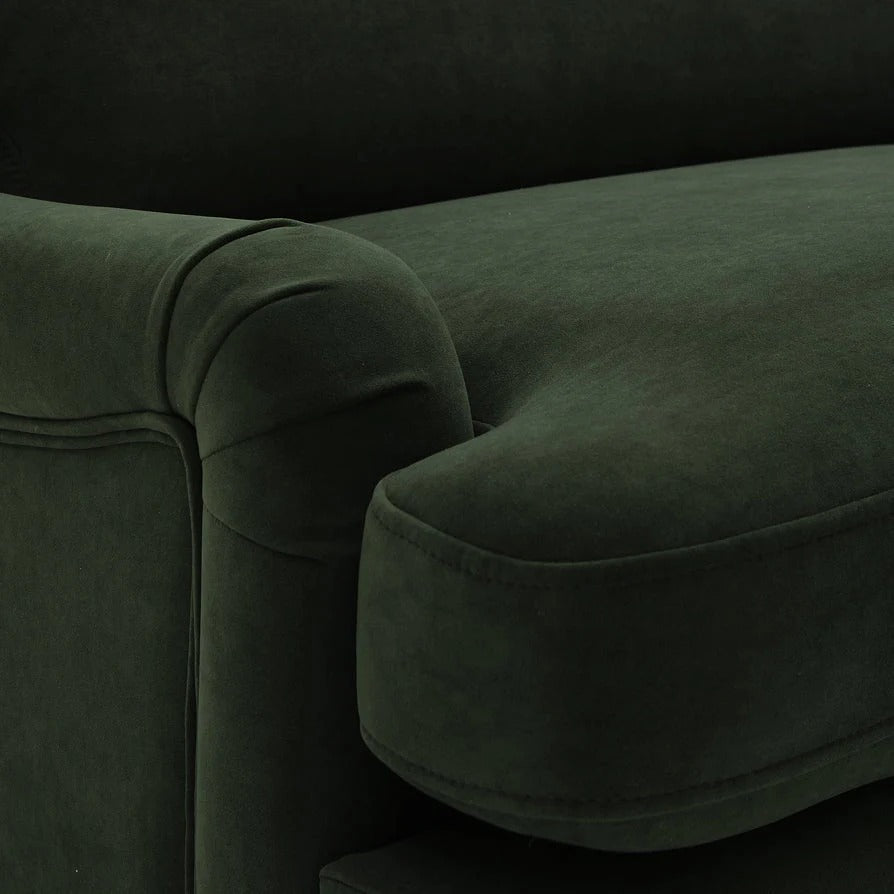 Hampshire Loveseat - Dark Olive Green