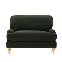 Hampshire Loveseat - Dark Olive Green