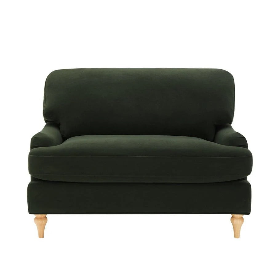 Hampshire Loveseat - Dark Olive Green