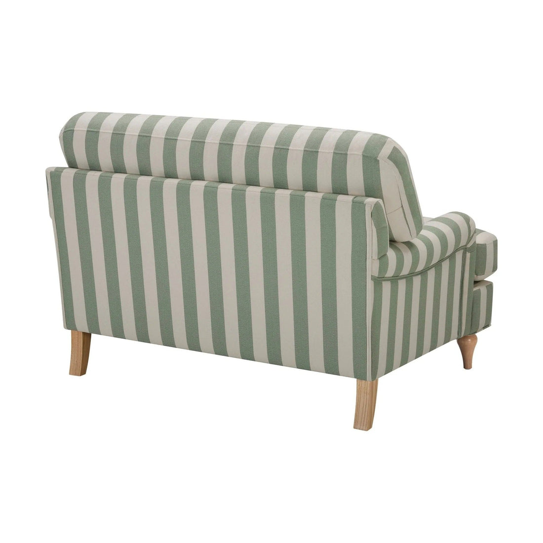 Hampshire Loveseat - Green Stripe