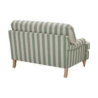 Hampshire Loveseat - Green Stripe