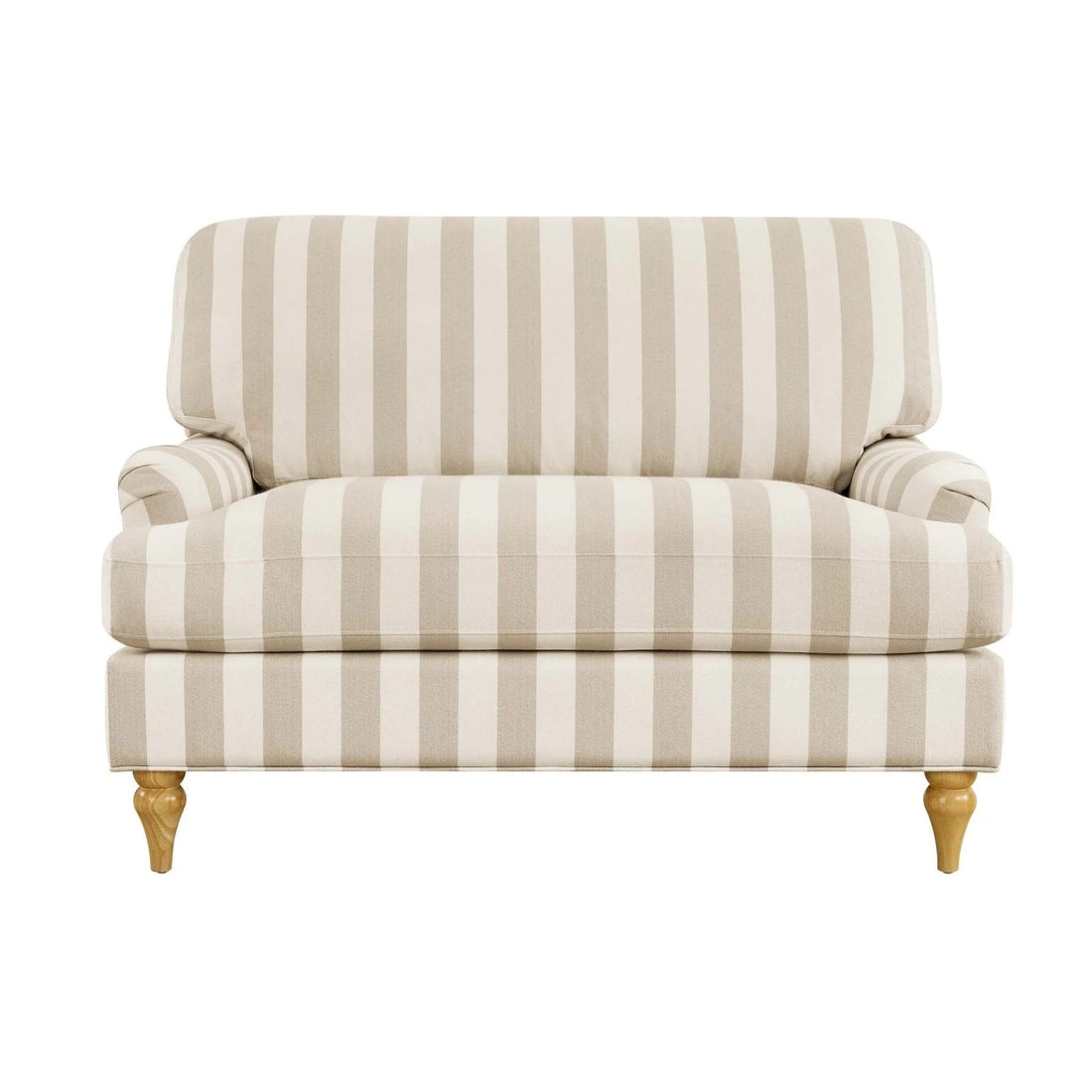 Hampshire Loveseat - Natural Stripe