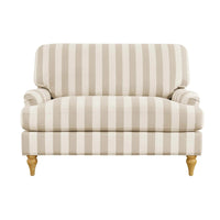 Hampshire Loveseat - Natural Stripe