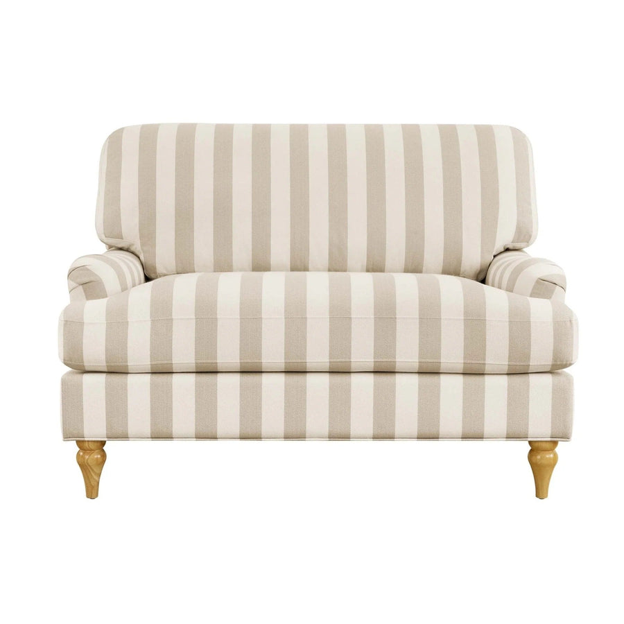 Hampshire Loveseat - Natural Stripe