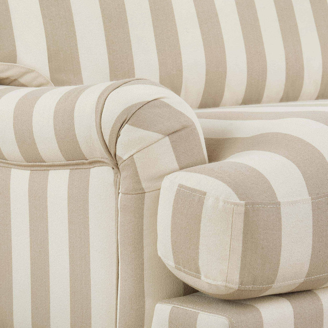 Hampshire Loveseat - Natural Stripe