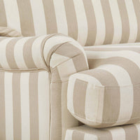 Hampshire Loveseat - Natural Stripe