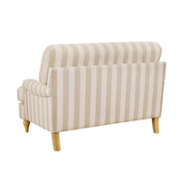 Hampshire Loveseat - Natural Stripe