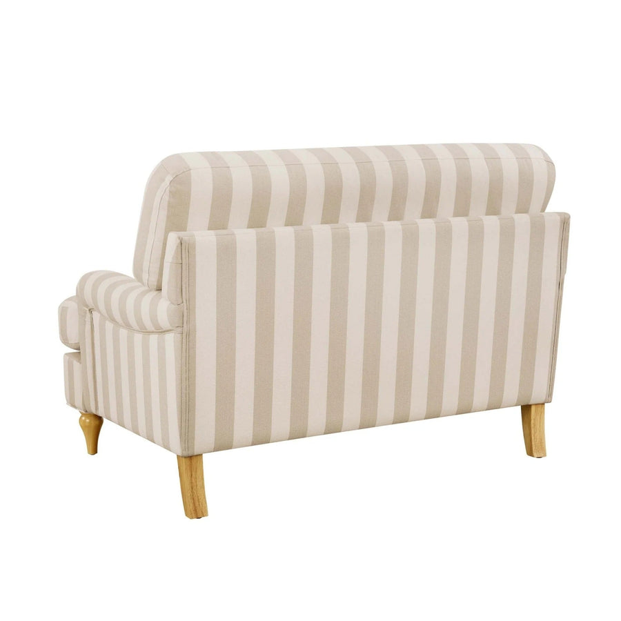 Hampshire Loveseat - Natural Stripe