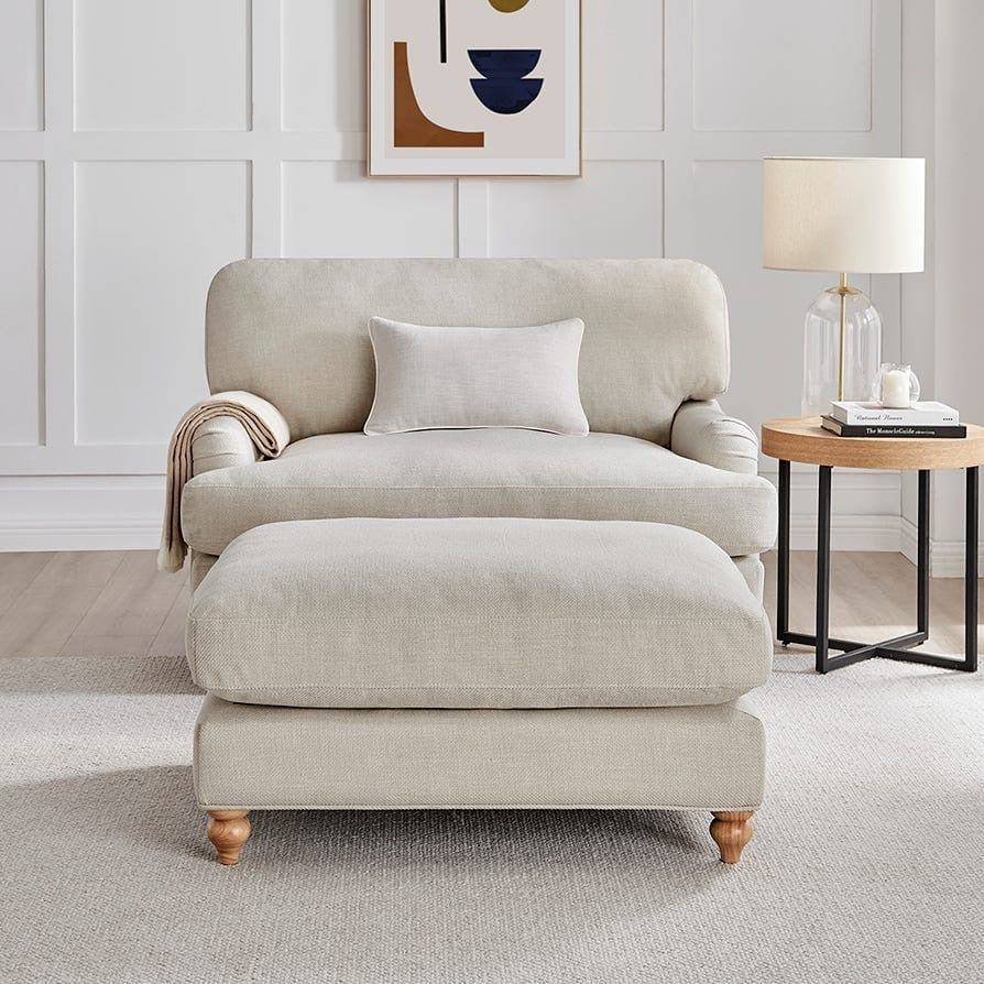 Hampshire Pouffe - Beige