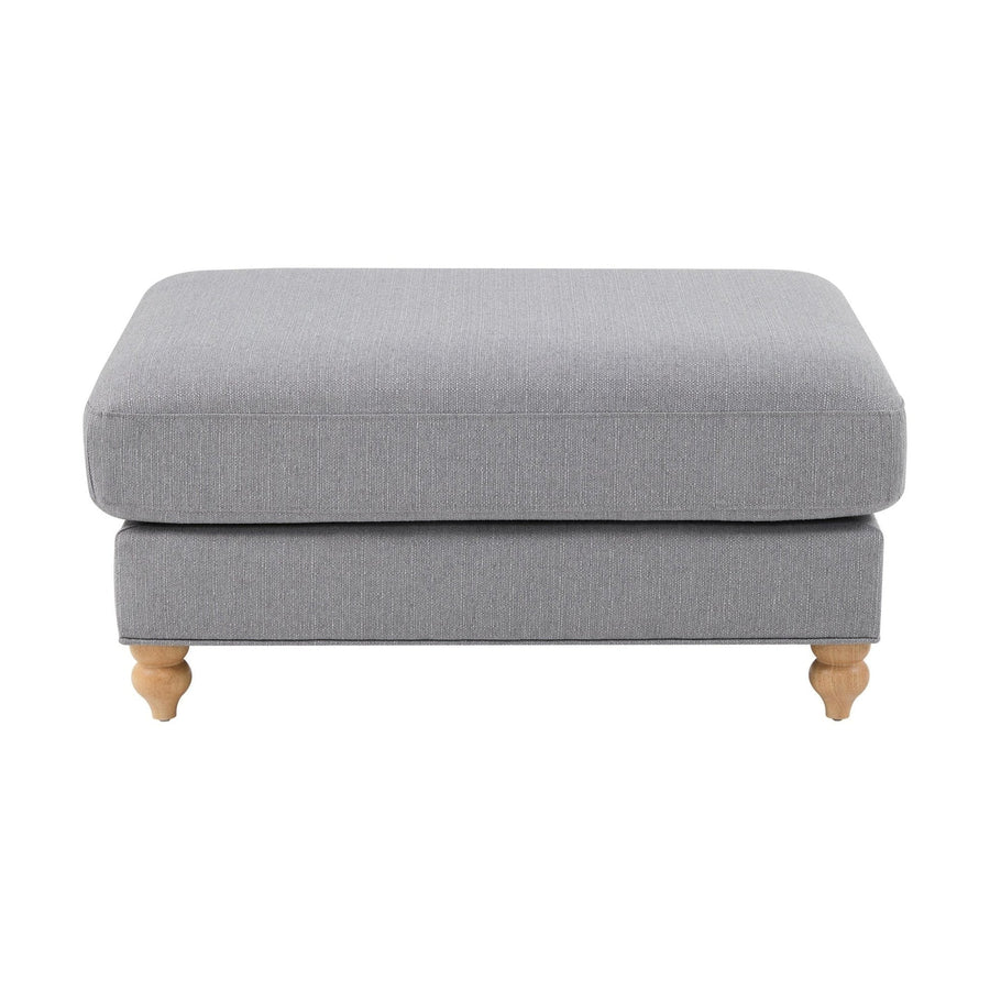 Hampshire Pouffe - Mid Grey