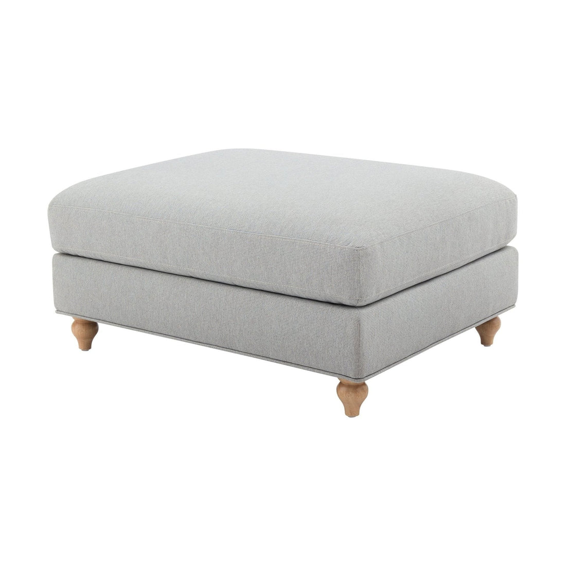 Hampshire Pouffe - Blue Stripe