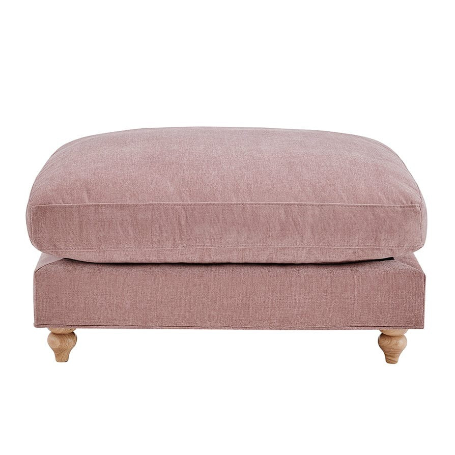 Hampshire Pouffe - Blush Pink