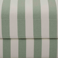 Hampshire Pouffe - Green Stripe