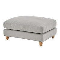 Hampshire Pouffe - Light Grey