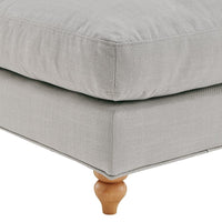 Hampshire Pouffe - Light Grey