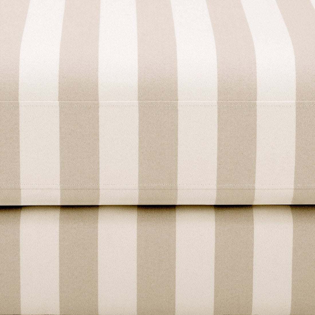 Hampshire Pouffe - Natural Stripe