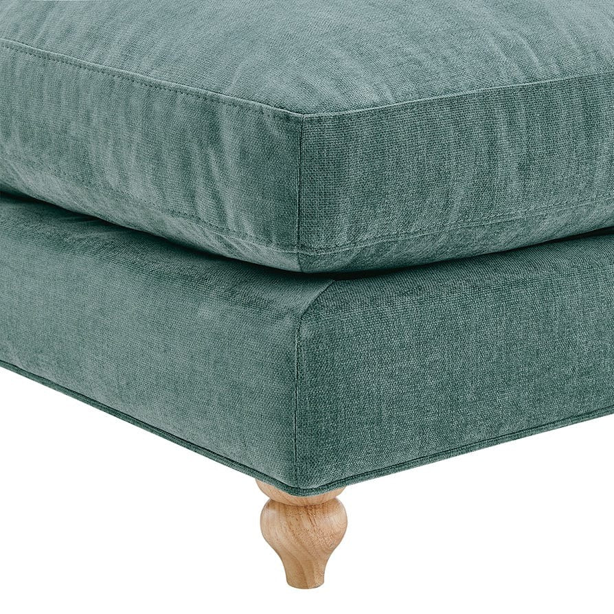 Hampshire Pouffe - Sea Green