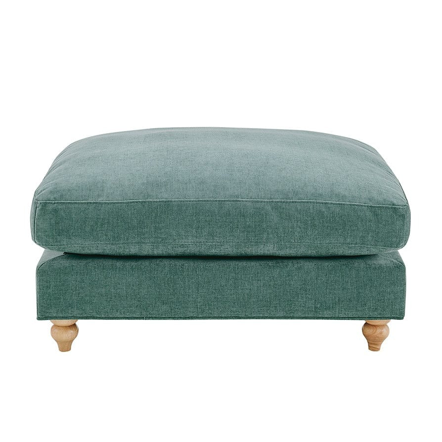 Hampshire Pouffe - Sea Green