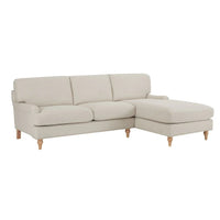 Hampshire Right Hand Chaise Sofa - Beige