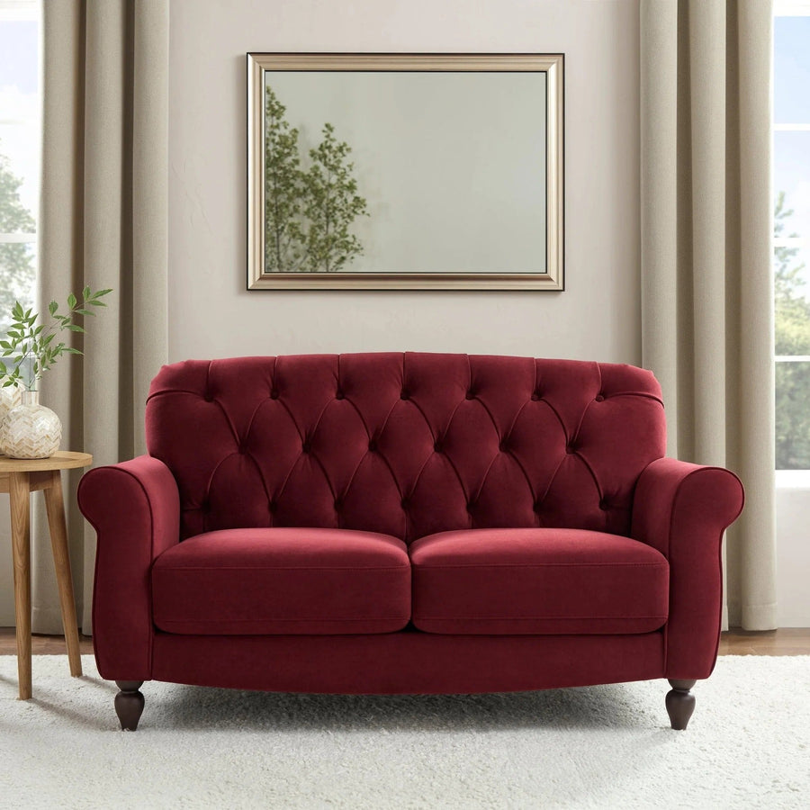 Hebden 2 Seater Sofa - Berry