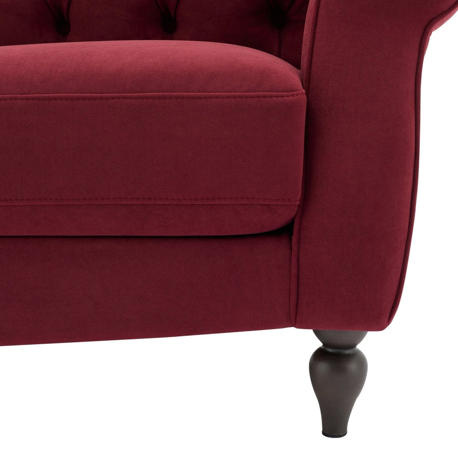 Hebden 2 Seater Sofa - Berry
