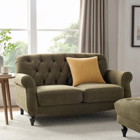 Hebden 2 Seater Sofa - Olive