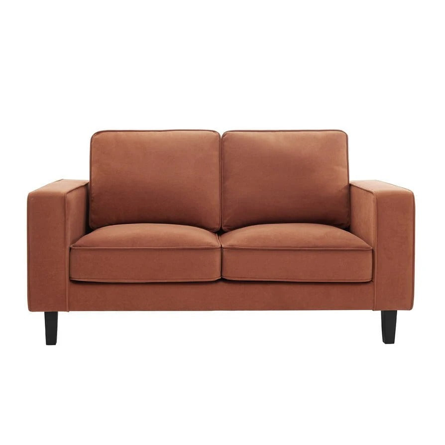 Soho 2 Seater Sofa - Burnt Orange