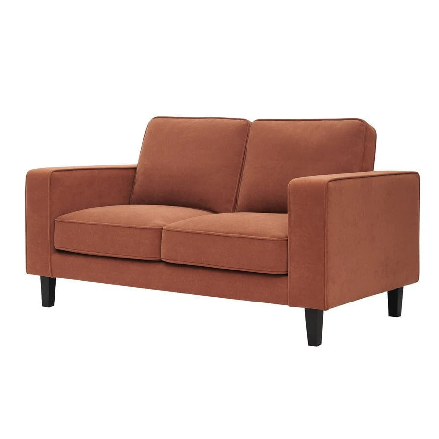 Soho 2 Seater Sofa - Burnt Orange