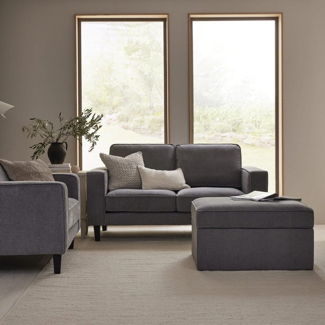 Soho 2 Seater Sofa - Grey