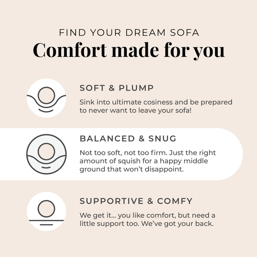 Soho 2 Seater Sofa - Ivory