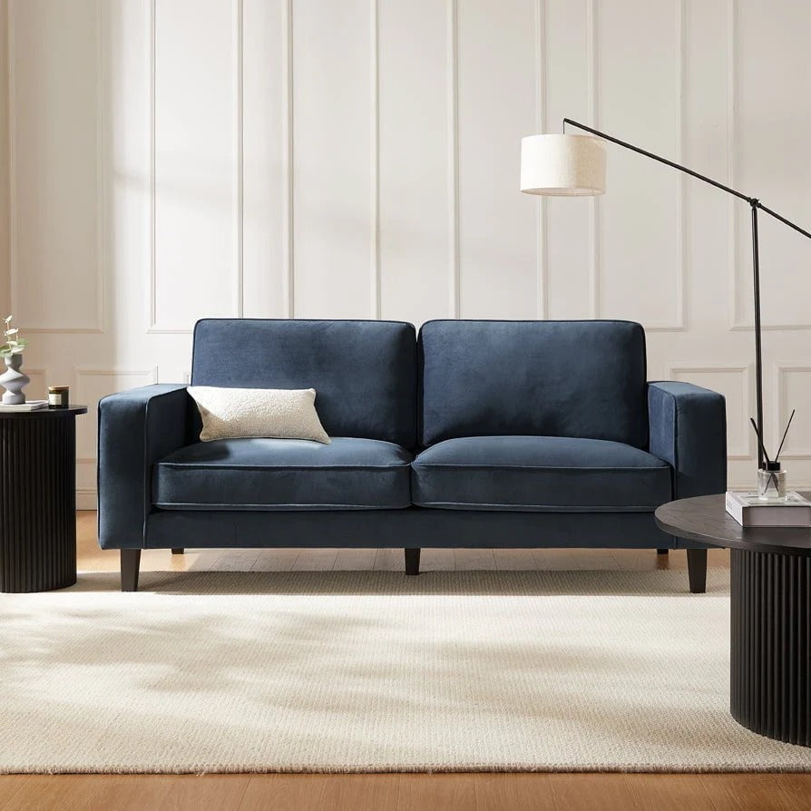 Soho 3 Seater Sofa - Dark Blue