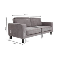 Soho 3 Seater Sofa - Grey