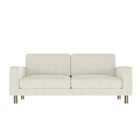 Soho Bouclé 3 Seater Sofa - Ivory