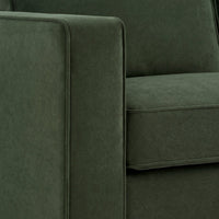 Soho Right Hand Chaise Sofa - Dark Olive