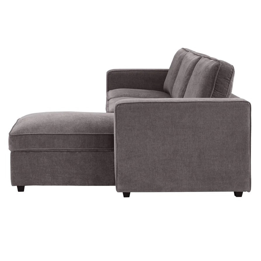 Soho Right Hand Chaise Sofa - Grey